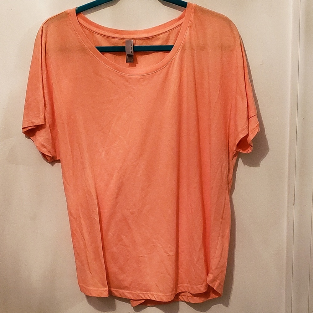Last chance Next Level Apparel Peach tee